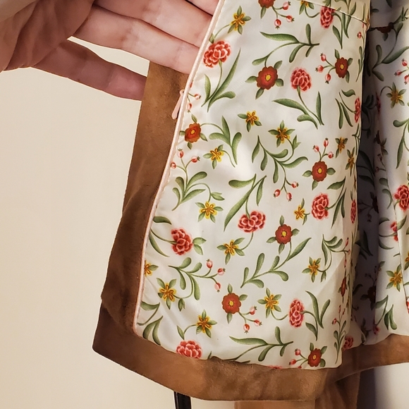 Cole Haan Country Suede Zippered Jacket Size S - Picture 8 of 13